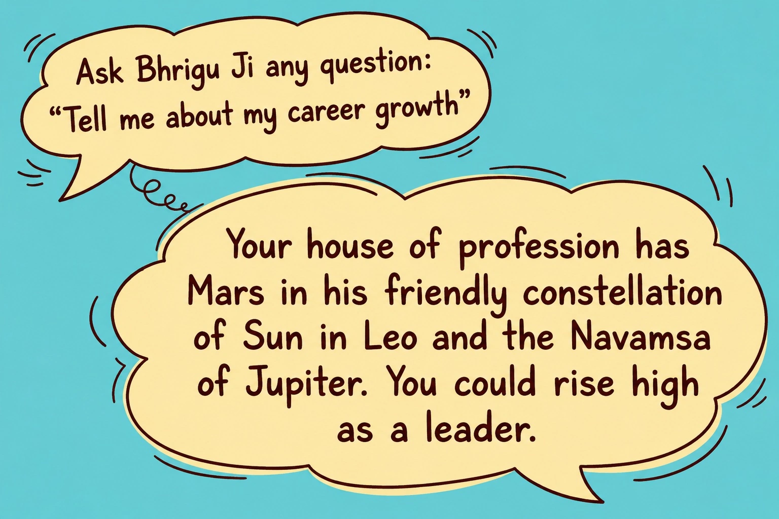 Ask Bhrigu Ji anything about your chart